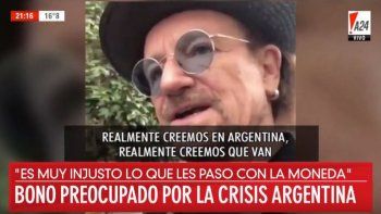 Macri sumó un nuevo aliado: Bono de U2