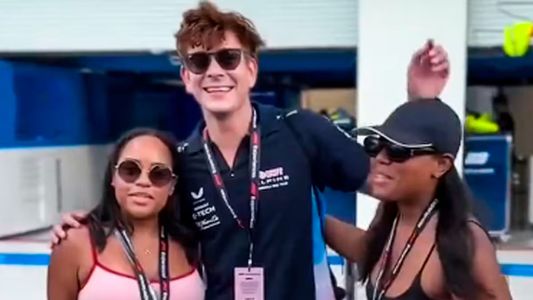 Insólito: apareció el doble de Colapinto en el GP de Miami y confundió a los fanáticos