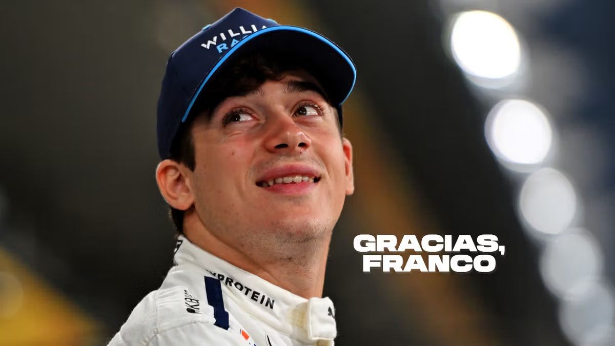 Williams se despidió de Franco Colapinto y explicó los motivos de su traspaso a Alpine