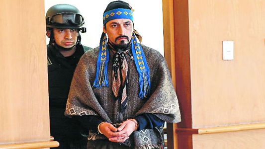 Facundo Jones Huala volvió a ser detenido en Chile porque amenazó al médico que lo atendió