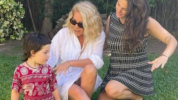 Reina Reech conoció a su nuevo nieto Belisario