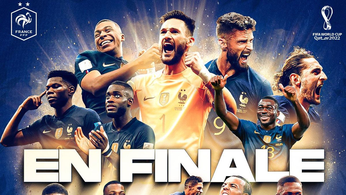 Francia celebra su segunda final consecutiva y espera por Messi y la Argentina (Foto: FFF).