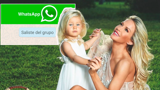 Qué dijo Luciana Salazar sobre los audios de Whastapp en el chat de mamis del jardín de Matilda