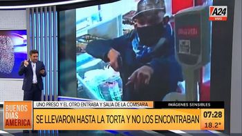 La Plata: así presos salen para robar una panadería. (Captura de Tv) La Plata: así presos salen para robar una panadería. (Captura de Tv)