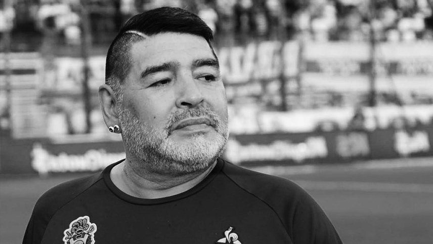 El sentido mensaje de Diego Maradona tras la muerte de su cuñado por coronavirus