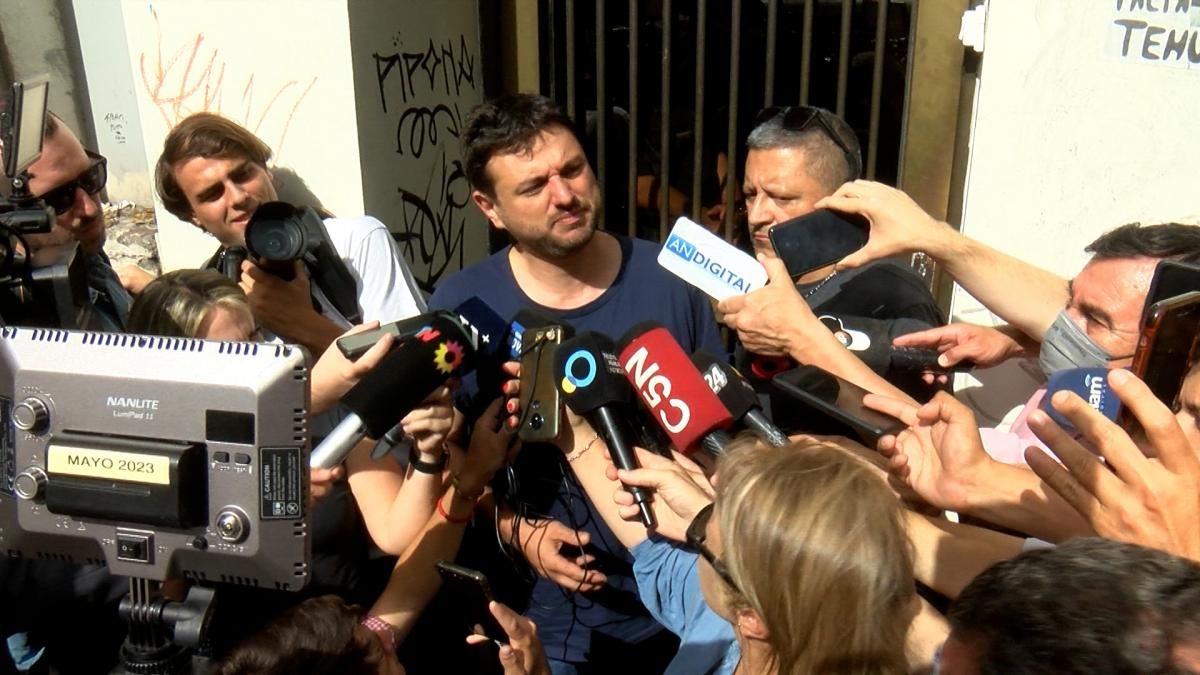 Juan Grabois apuntó contra el Gobierno. Foto: Télam.&nbsp;