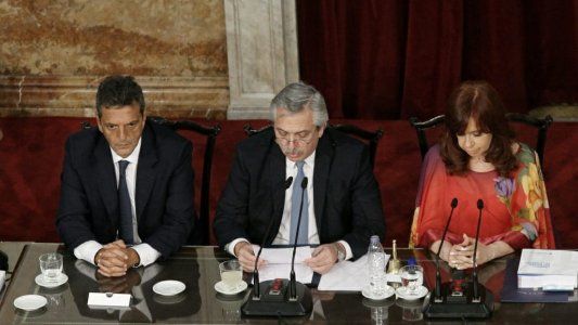 Alberto en el Congreso: duro con el gobierno de Macri y anuncios sobre Justicia, AFI, deuda y aborto