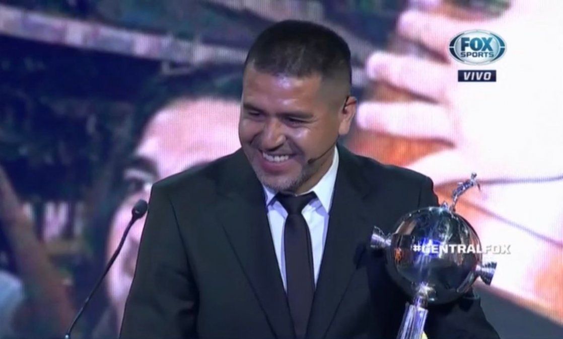 Riquelme: El hincha de Boca me tiene mucho cariño por culpa de la Copa Libertadores