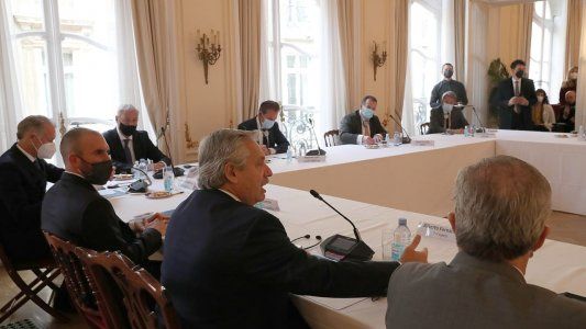 Alberto llega al punto central de su viaje a Europa con la mirada puesta en el acuerdo con el Fondo