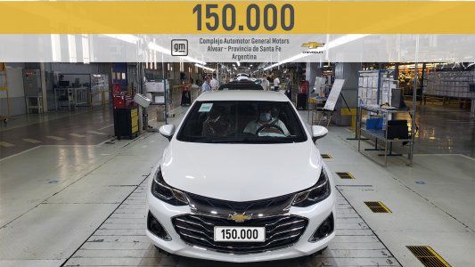 Chevrolet Cruze: Se fabricaron 150.000 en la Argentina