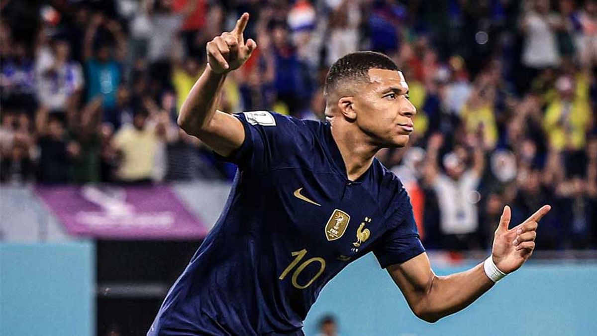 Mbapp&eacute;, la figura de Francia (Foto: archivo)