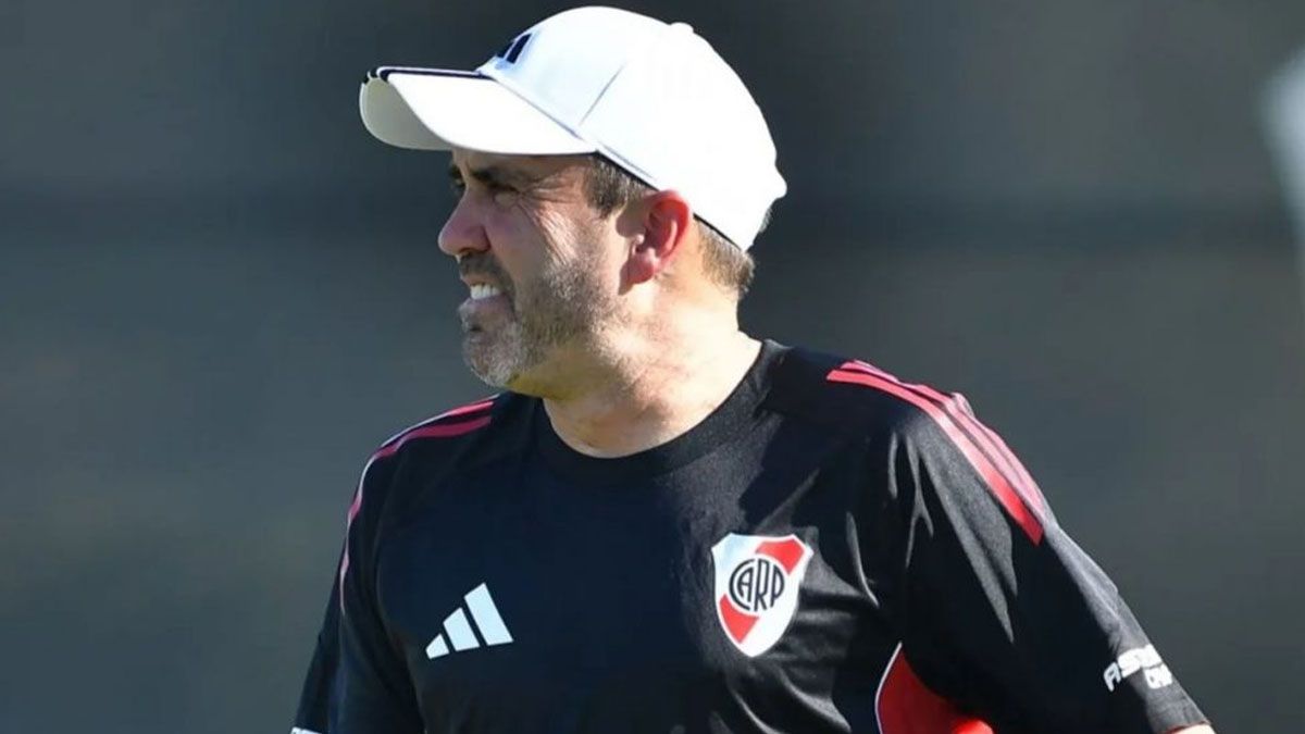 La excelente noticia que recibió Coudet en River antes del clásico con Racing