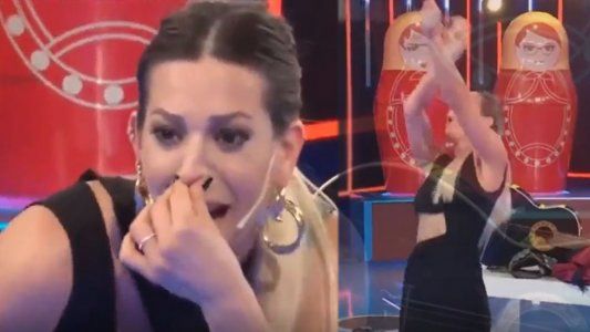 El tremendo golpe de Noelia Marzol en vivo al mostrar su destreza con las boleadoras