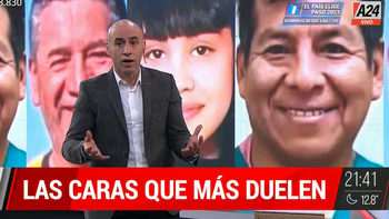 Esteban Trebucq sostuvo que la inseguridad es el tema central de estos días. (Foto: captura A24) Esteban Trebucq sostuvo que la inseguridad es el tema central de estos días. (Foto: captura A24)