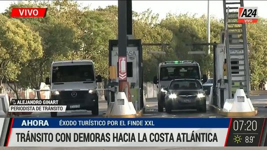 Continúa el éxodo por el feriado de carnaval, con demoras y un alto nivel de reservas en todo el país