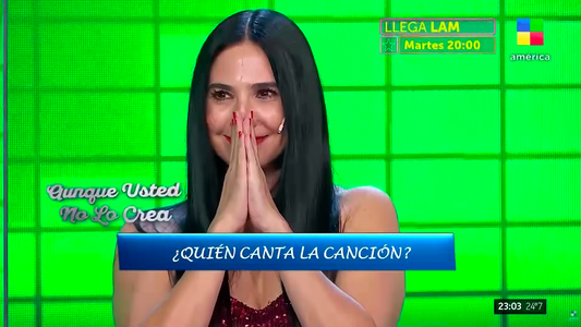 Así fue la participación de Norita Rodríguez en Manda Play