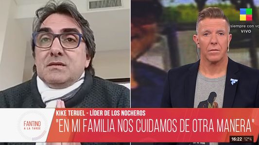 Kike Teruel separó a Los Nocheros de su decisión de no vacunarse