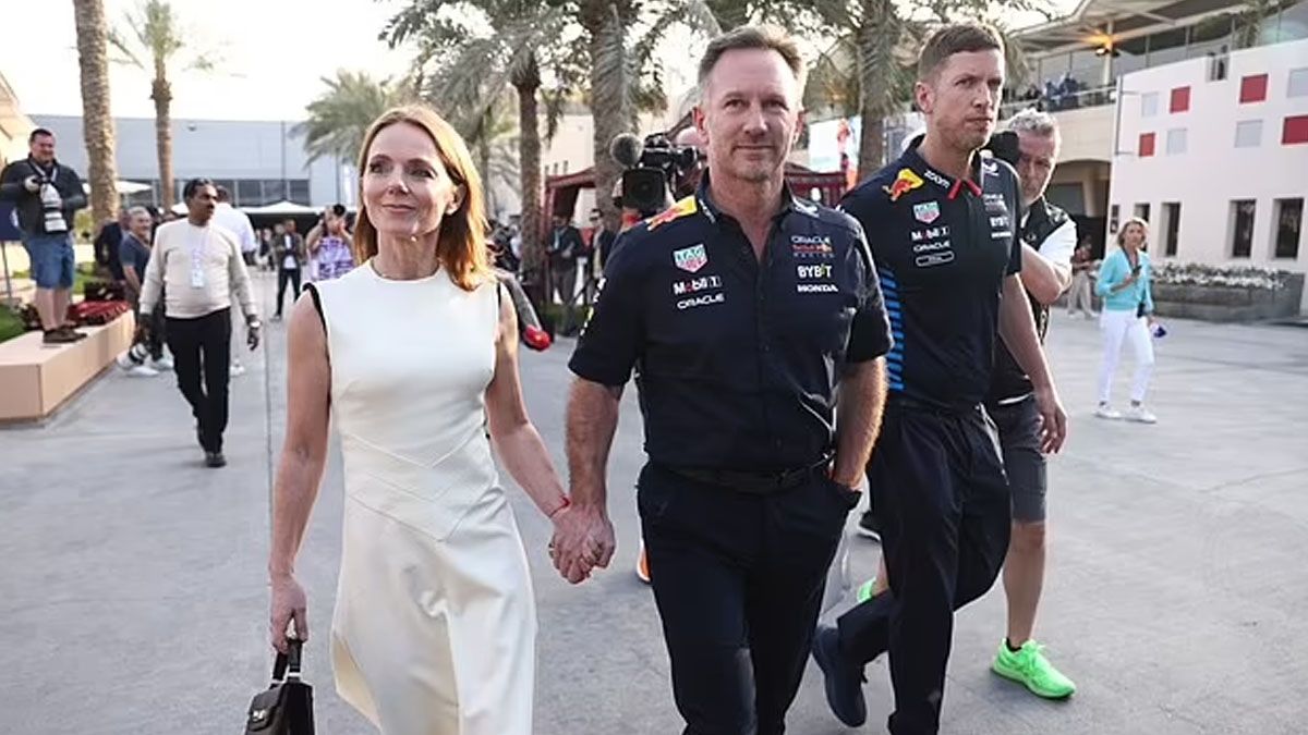 Geri Halliwell, ex Spice Girl y pareja de Christian Horner (Foto: gentileza Daily Mail).