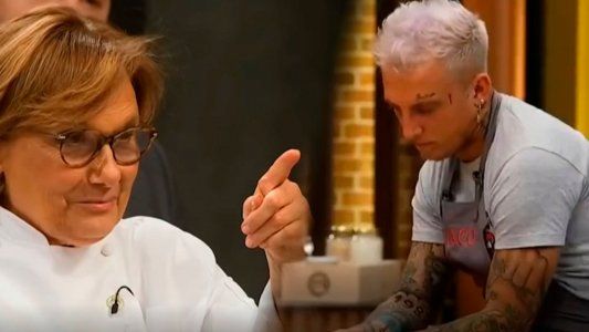 Dolli Irigoyen retó al Polaco en Masterchef Celebrity por su actitud en la cocina: Un cocinero nunca...