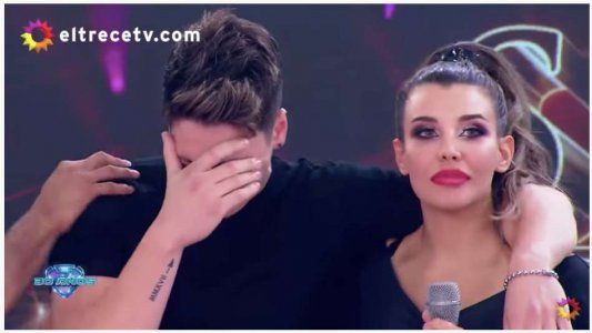 El bailarín de Charlotte Caniggia rompió en llanto en una tremenda gala del Súper Bailando