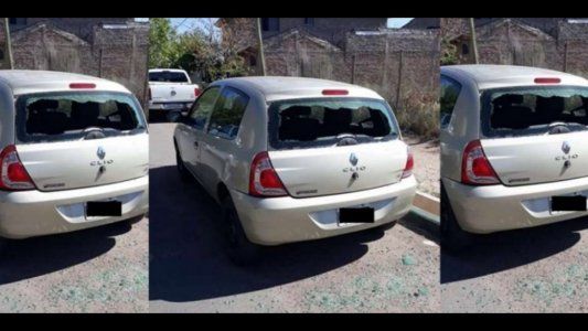 Una médica fue a operar en Mendoza y le destrozaron el auto