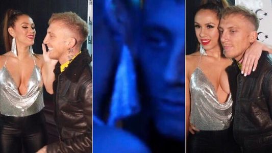 El Polaco y Barby Silenzi: muy juntos en un boliche durante el fin de semana