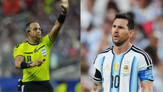 Messi consigue al....: la fuerte queja de los medios de Inglaterra con el árbitro de la semifinal con la Selección Argentina