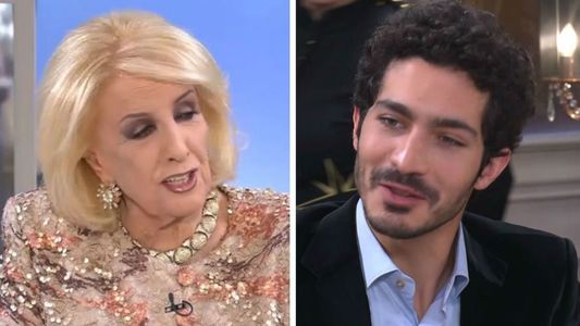 La pregunta de Mirtha Legrand al Chino Darín sobre el amor que descolocó al actor