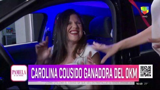 Carolina Cousido se ganó el cero kilómetro de Pamela a la tarde