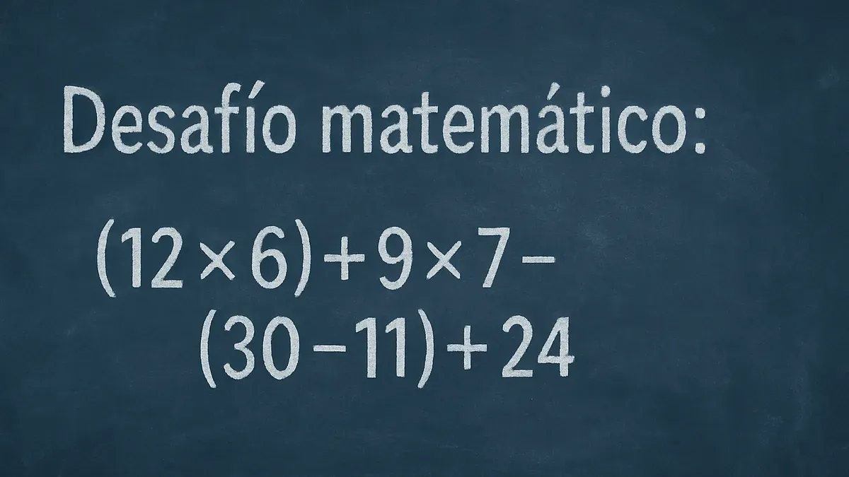 La regla esencial para resolver este desafío matemático es conocido como PEMDAS (por sus siglas en inglés) o jerarquía de operaciones.