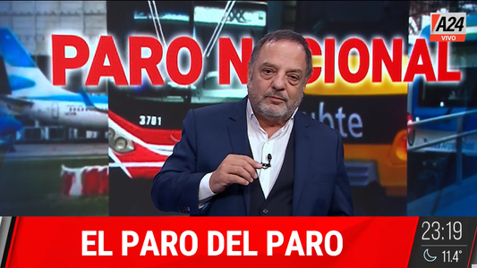 Baby Etchecopar sobre el paro general: Es una cobardía hacer otro paro en menos de seis meses