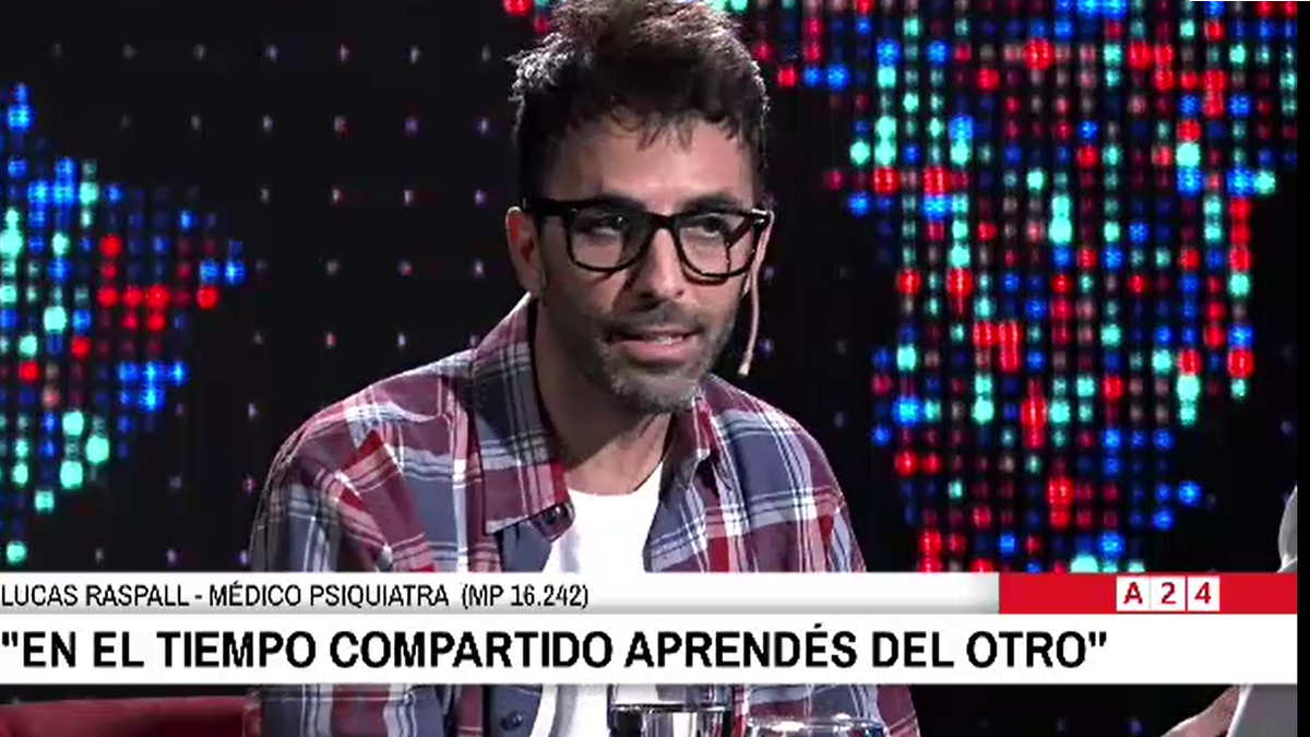 Lucas Raspall estuvo de invitado en el programa de Novaresio. (Foto: archivo):