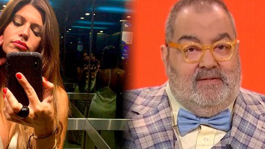 El día que Lanata dio indicios de su romance y el gesto de la hija de su novia que se vio en pantalla