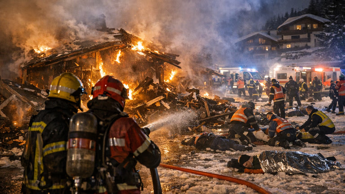 La investigación ya tiene una certeza sobre el momento y la causa del inicio del incendio en Crans Montana