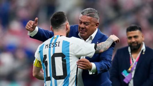 Infaltable: Lionel Messi y Chiqui Tapia cumplieron su cábala en la Selección Argentina