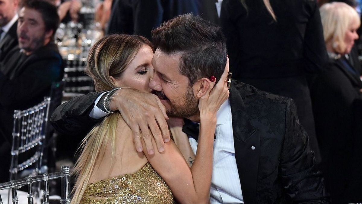 -Marcelo Tinelli y Guillermina Valdés-