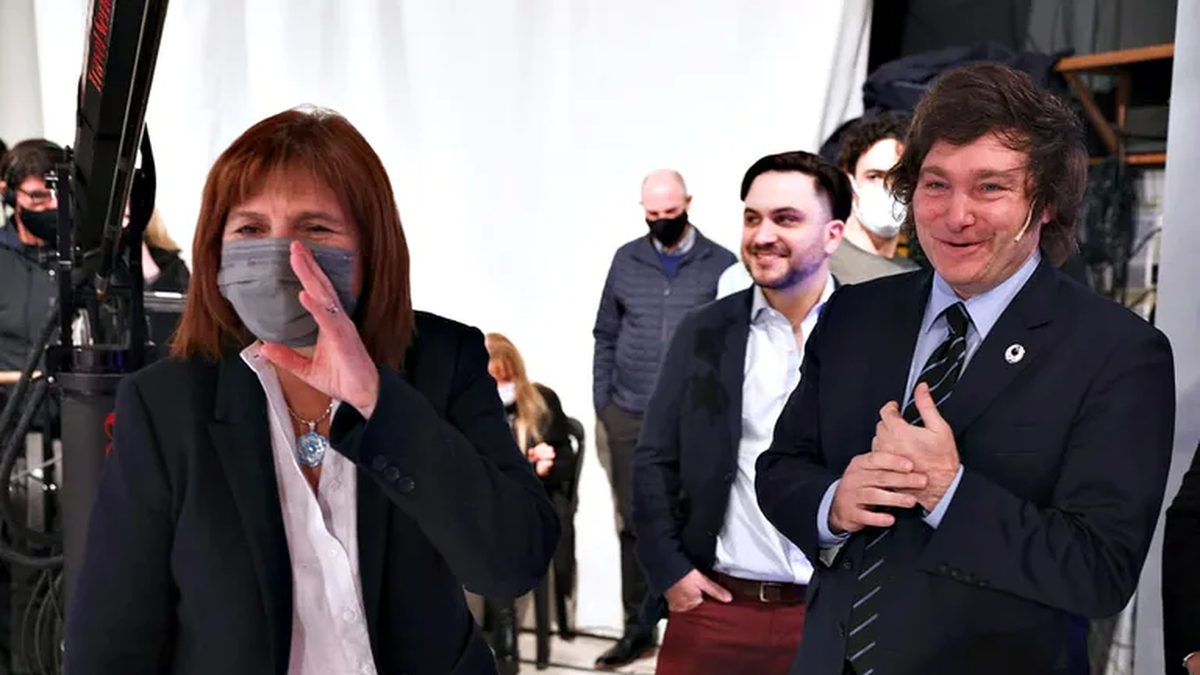 Elecciones 2023: Javier Milei propuso una alianza con Patricia Bullrich (Foto: NA).