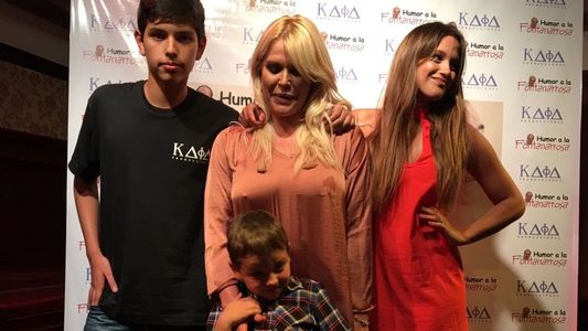 Los hijos de Nazarena le hicieron el aguante en el estreno de Humor a la Fontanarrosa