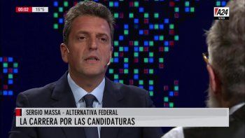 Massa contra Macri y Cristina: Cuando dividís a la sociedad, después no podés gobernar a todos