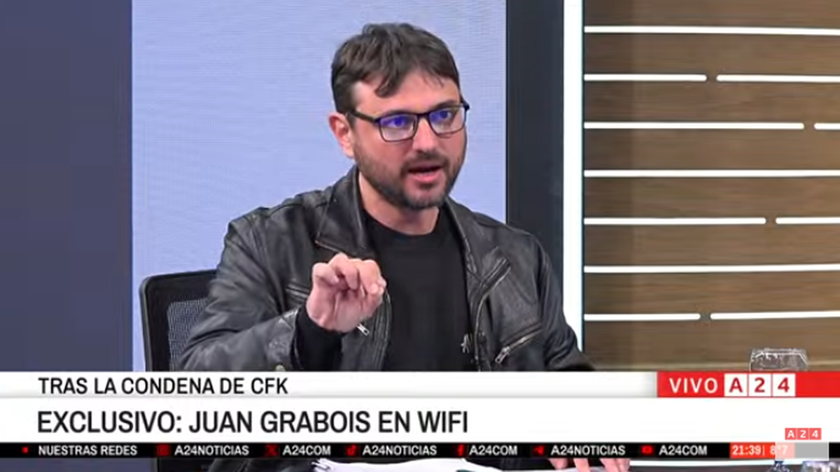 Juan Grabois en A24: Voy a ser presidente y voy a indultar a Cristina Kirchner