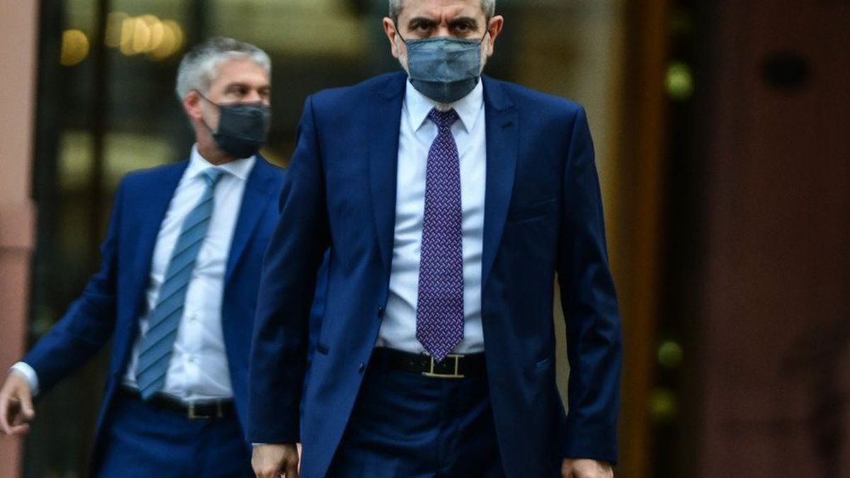 Aníbal Fernández le respondió al Cuervo Larroque: Al Presidente no lo va a apretar una declaración estúpida.&nbsp; (Foto: Casa Rosada).