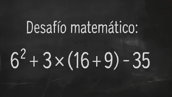 Desafío matemático: ¿podés resolverlo en menos de 10 segundos?