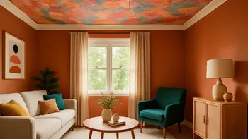 El techo blanco pierde lugar: la tendencia deco que suma color, textura y más personalidad