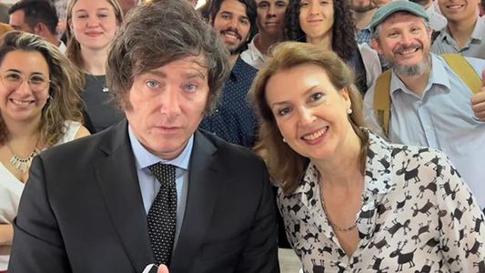 Milei pone fin a los rumores sobre la desvinculación de Mondino y reitera su apoyo a la canciller