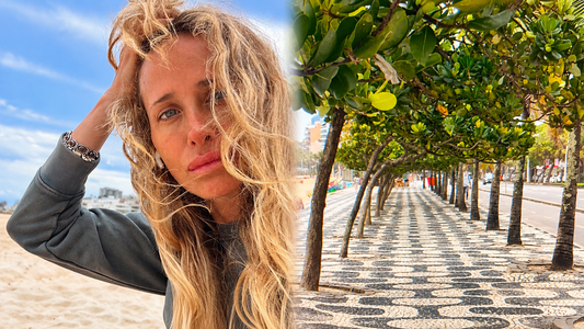 Julieta Prandi mostró las fotos de su viaje a Brasil tras separarse de Emanuel Ortega y un detalle sorprendió