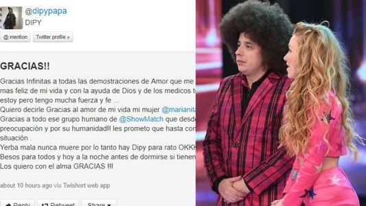 El Dipy: Sé que de esta también voy a salir, esto va a pasar rápido