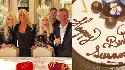 Las imágenes del festejo de cumpleaños de Susana Giménez en Nueva York