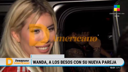 La llamativa reacción del nuevo novio de Wanda Nara al ser abordado por la prensa