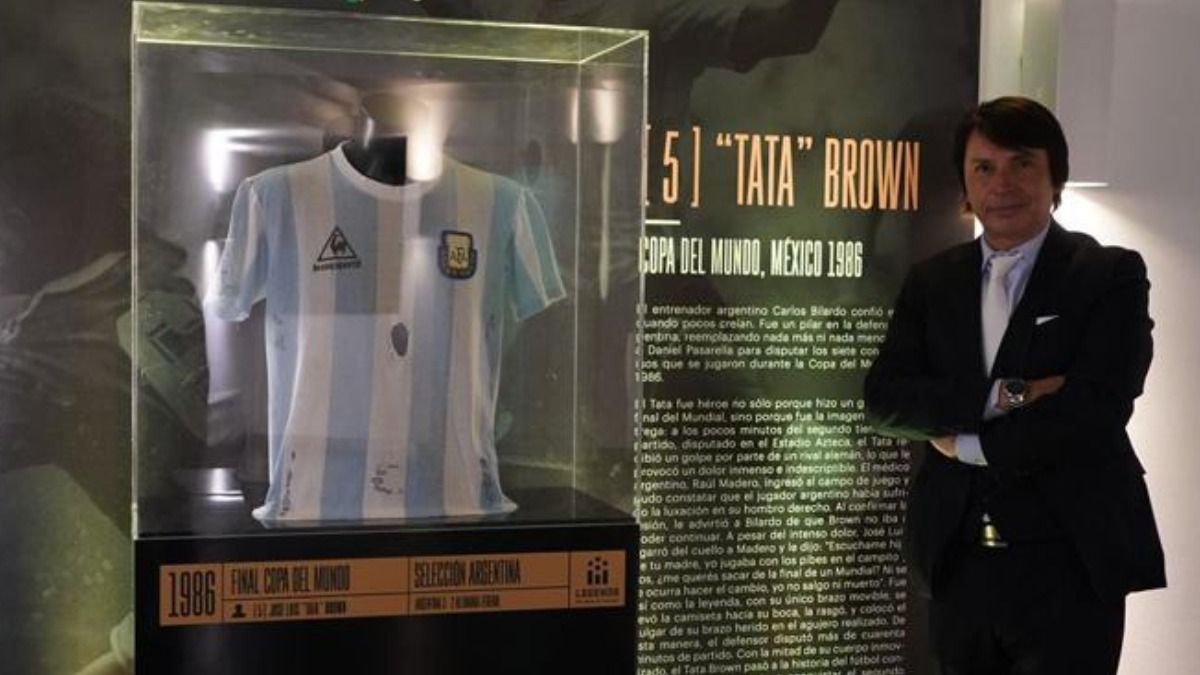 Quién es el empresario argentino que recuperó la camiseta de Maradona de la final del Mundial 86