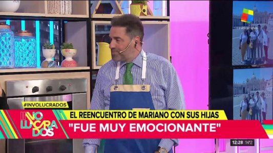Mariano Iúdica se quebró al hablar del reencuentro con sus hijas